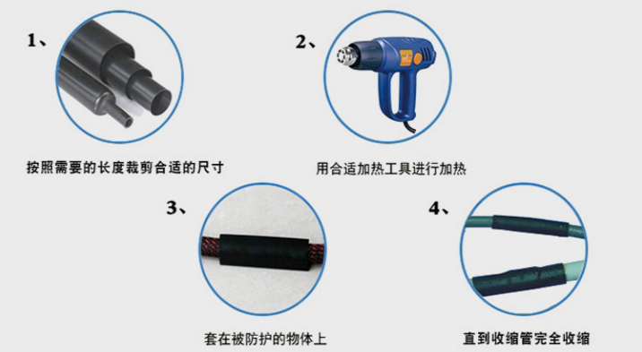 热缩管使用方法